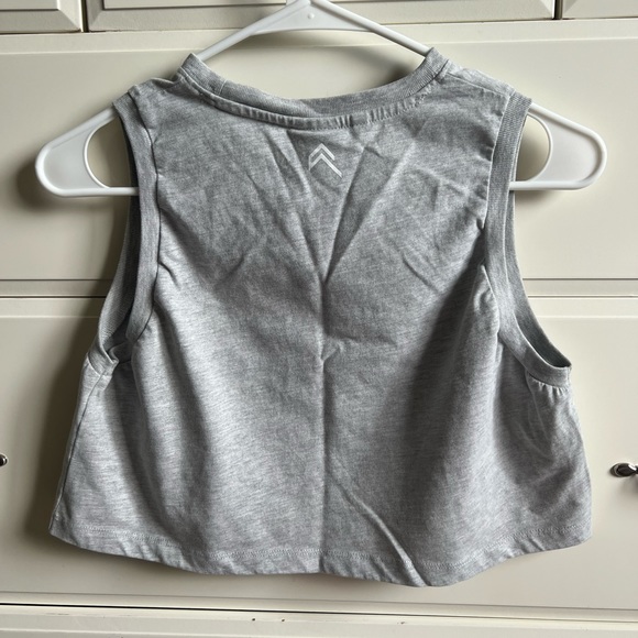 Oner Active Graphic Jersey Tank in Silver Marl - Picture 2 of 2